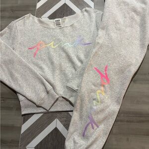 NWOT VS PINK Hoodie & Joggers